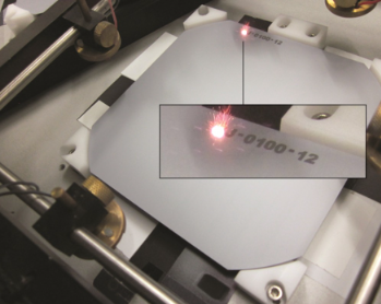 フェムト秒レーザによる太陽電池へのマーキング